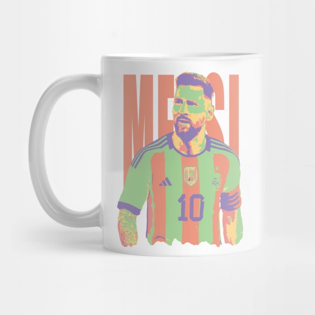 Messi Tribute - Lionel Soccer Player Goat Messi - Ronaldo Soccer Mbappe Messi Argentina Maradona Michael Jordan Inter Miami Ronaldinho Argentina Cristiano Ronaldo - 10 - Barcelona vs real Madrid - World Cup - Mundial de Futbol by TributeDesigns